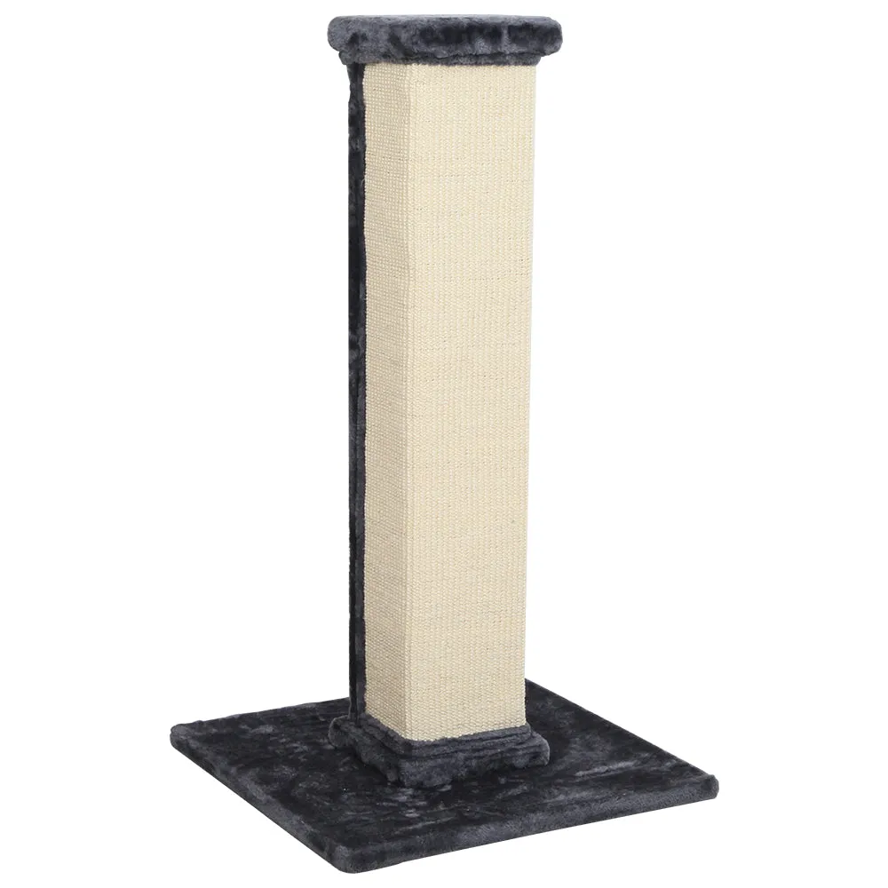 92cm Natural Sisal Cat Tree with Plush Condo i.Pet