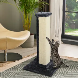 92cm Natural Sisal Cat Tree with Plush Condo i.Pet
