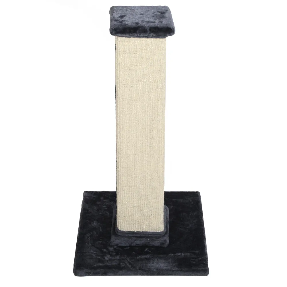 92cm Natural Sisal Cat Tree with Plush Condo i.Pet