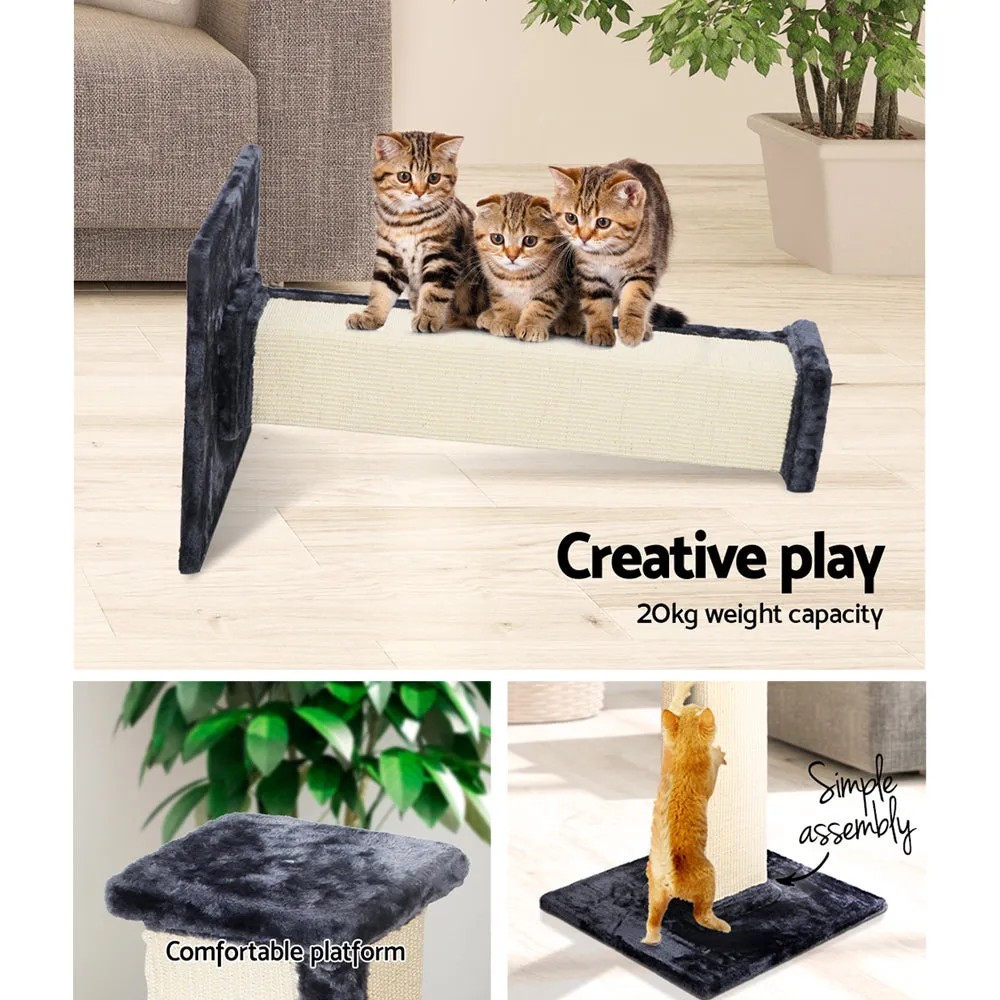 92cm Natural Sisal Cat Tree with Plush Condo i.Pet