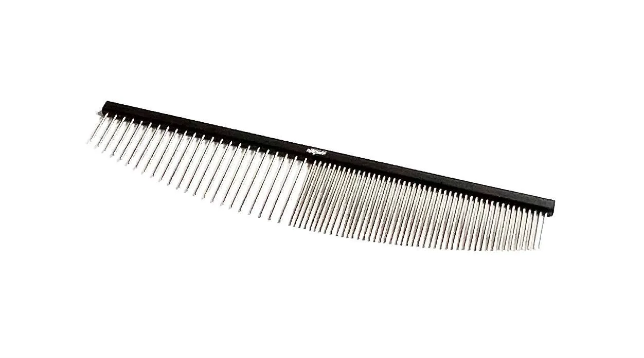 Abbfabb Grooming Scissors Ltd 6.5” Dual Purpose Crescent Dog Grooming Comb