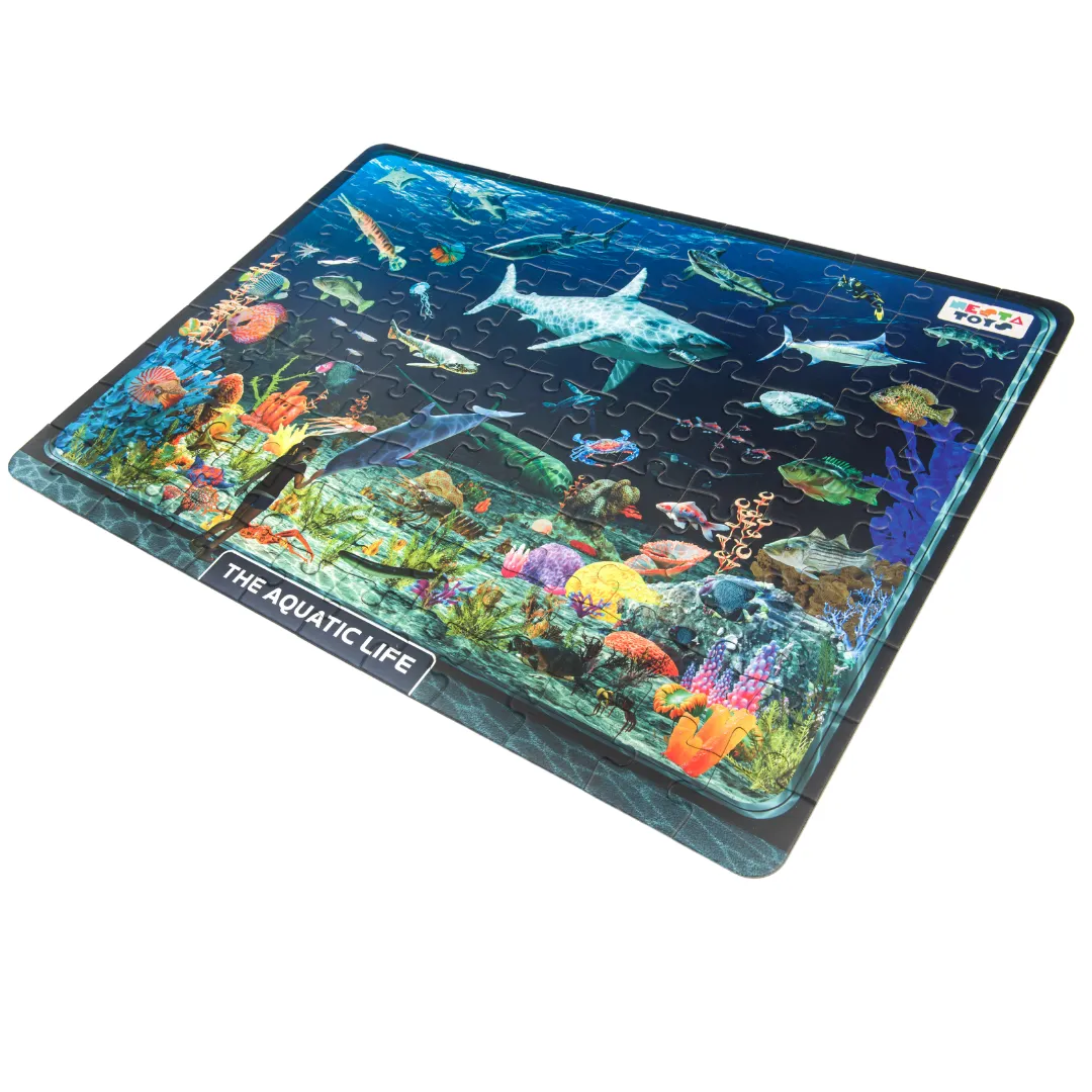 Aquatic Life Jigsaw Puzzle (108 Jumbo Pieces)