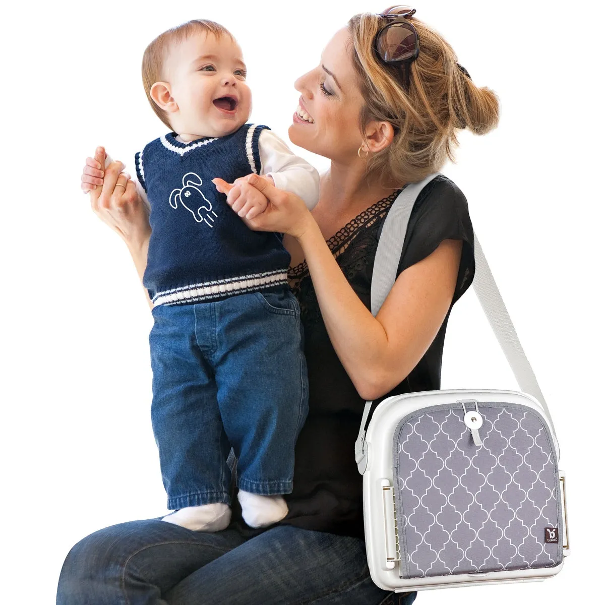 Benbat - Yummigo Booster Seat Heather Grey
