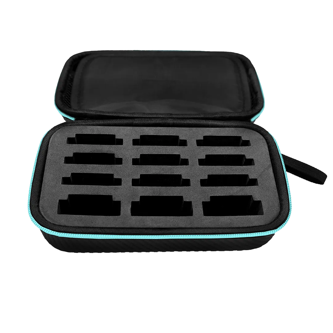 Blade Storage Case Teal-Holds 12 Blades by Joyzze