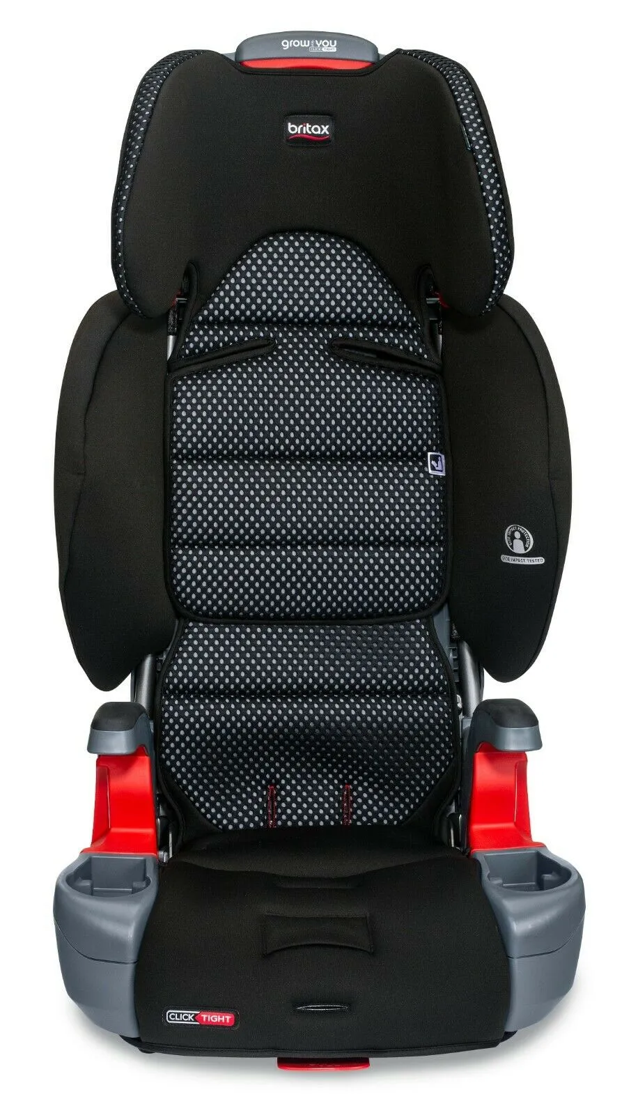 Britax Grow With You ClickTight Booster Car Seat - Cool Flow Grey