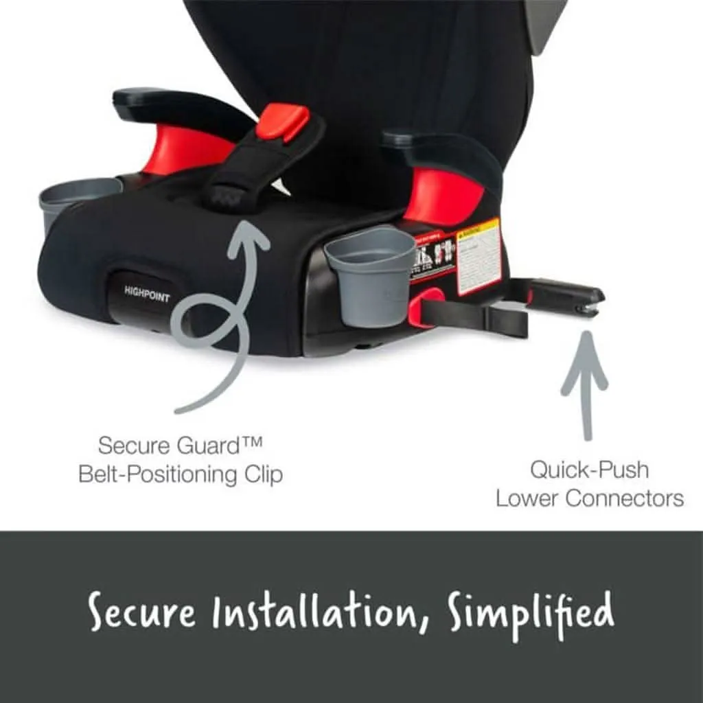Britax Highpoint 2-Stage Belt Positioning Booster Car Seat