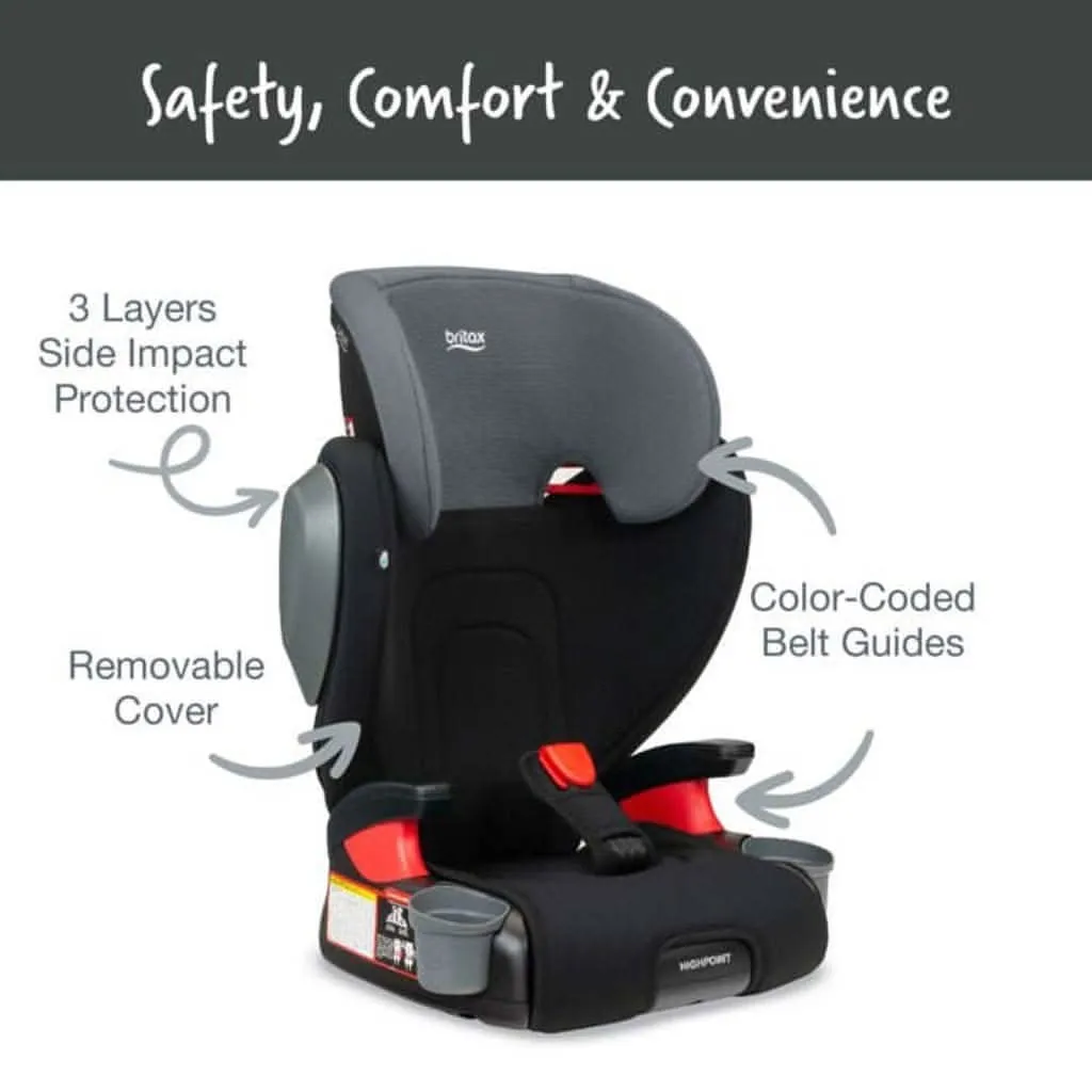 Britax Highpoint 2-Stage Belt Positioning Booster Car Seat