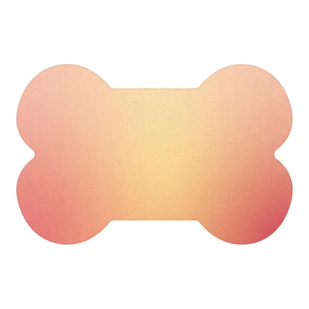 Custom Spot Bone PetFlat | Peach - Premium Vinyl Mat
