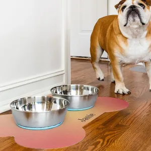 Custom Spot Bone PetFlat | Peach - Premium Vinyl Mat