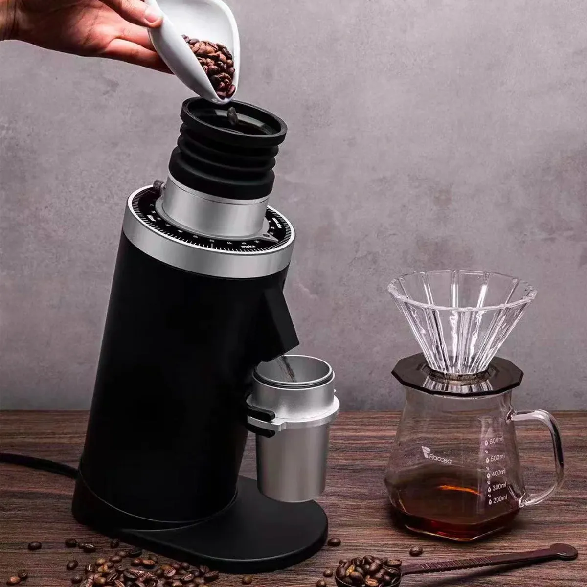 DF64 Gen 2 Single Dose Coffee Grinder with DLC Burrs, Black #DF-64-GEN2-BLK