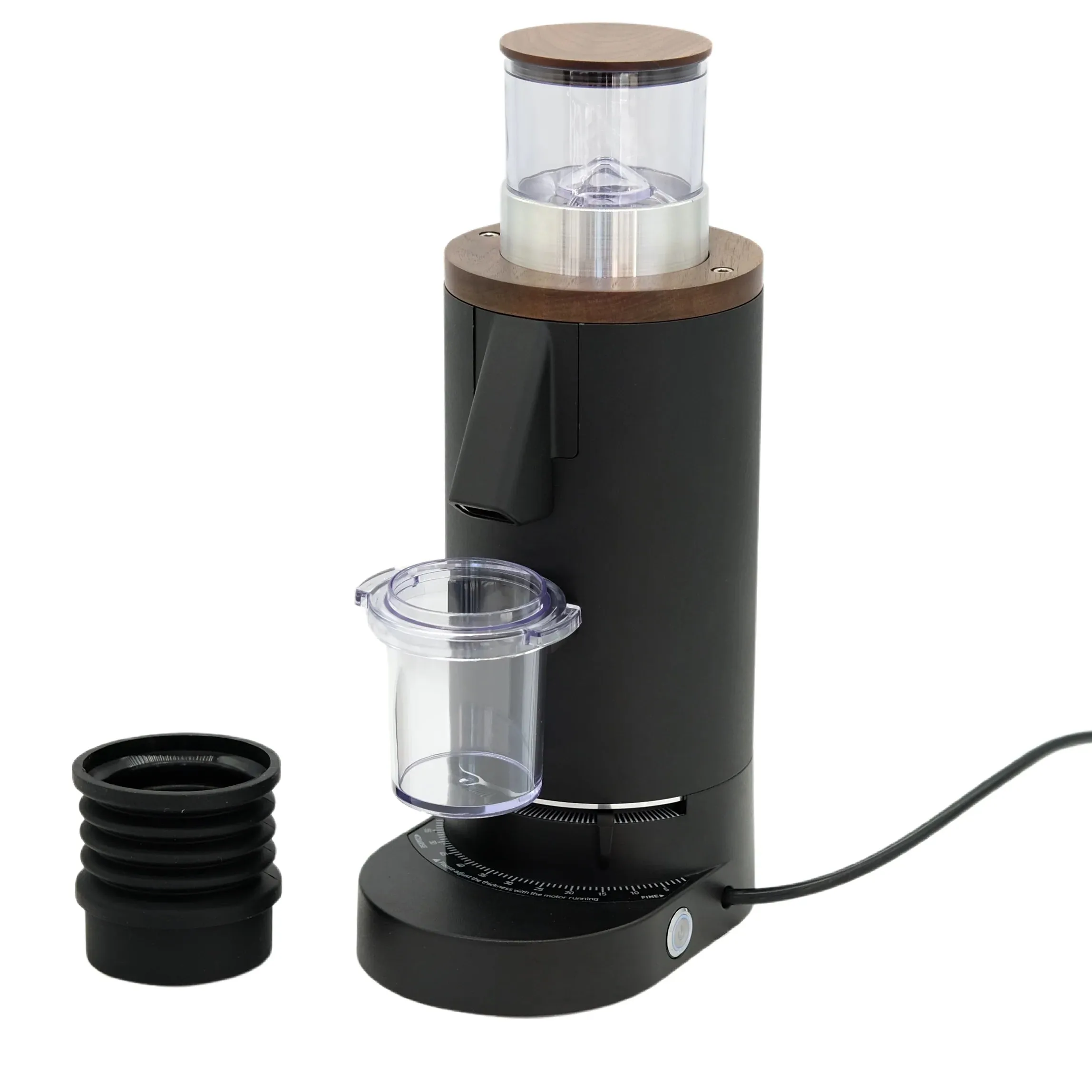 DF64P Espresso Grinder with DLC Burrs, Black