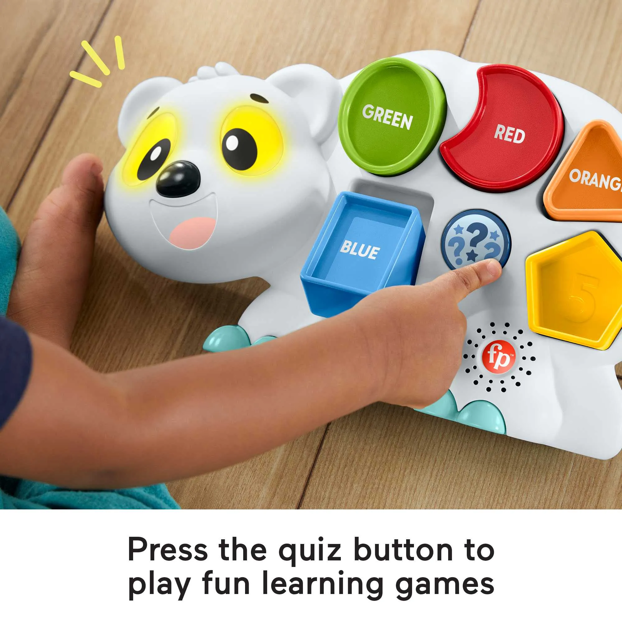 Fisher-Price Linkimals Puzzlin' Shapes Polar Bear - French Version