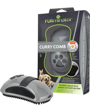 FURminator Curry Comb for Cats and Dogs