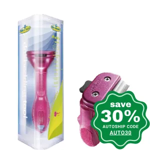 FURminator - Deluxe Deshedding Tool (for dogs, cats and small animals)