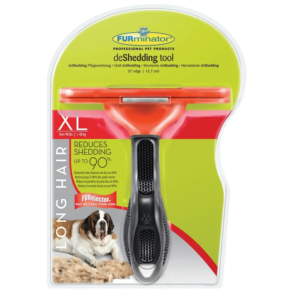 Furminator Shedding Tool for Long Hair Dogs