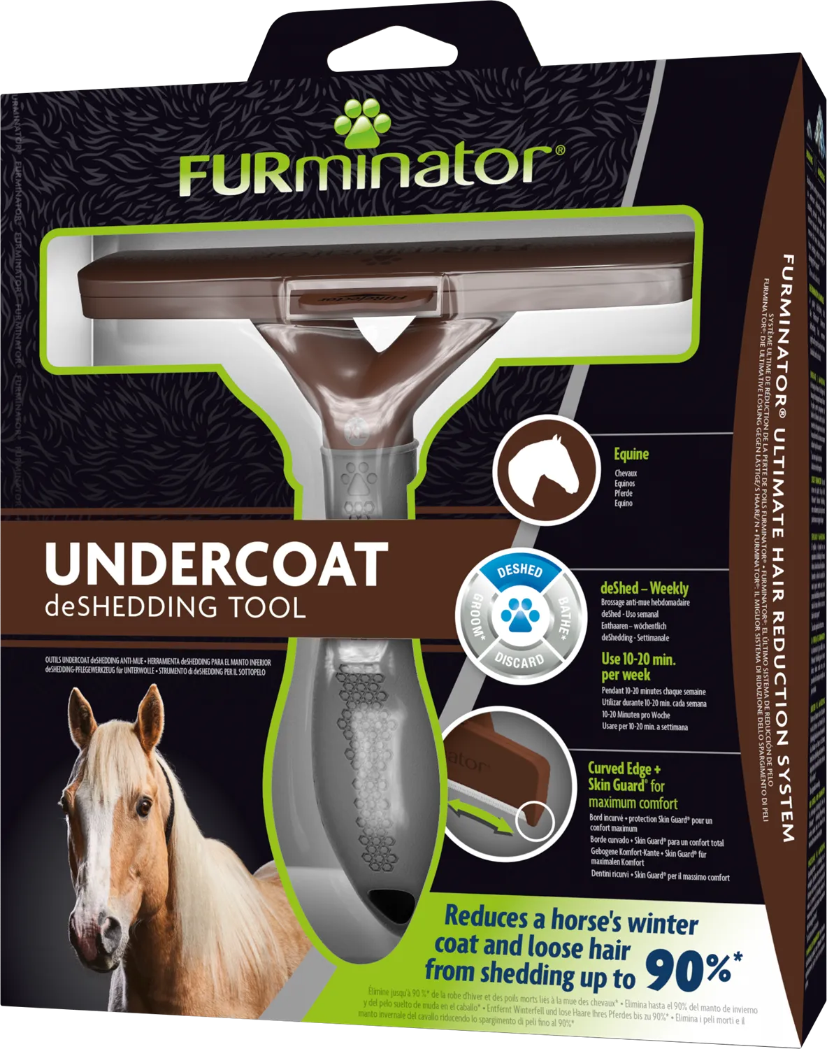 Furminator Undercoat Deshedding Tool for Horses