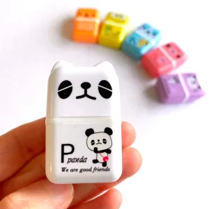 Kawaii animal erasers