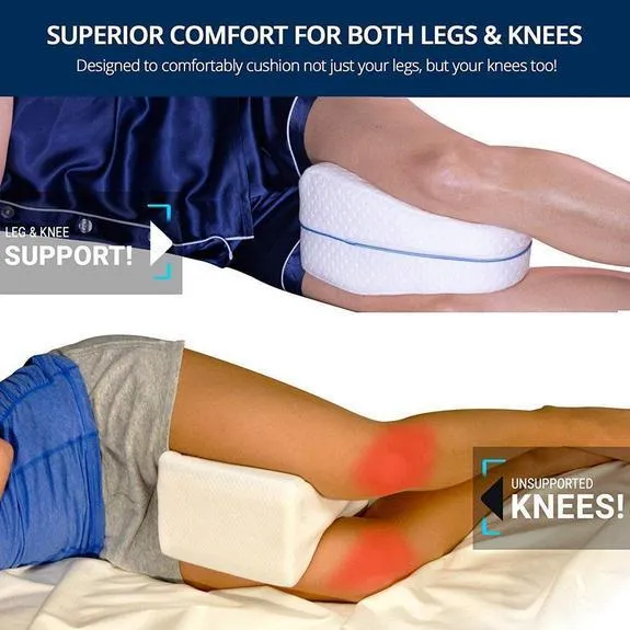 Lux™️ Orthopedic Leg Pillow with Memory Foam