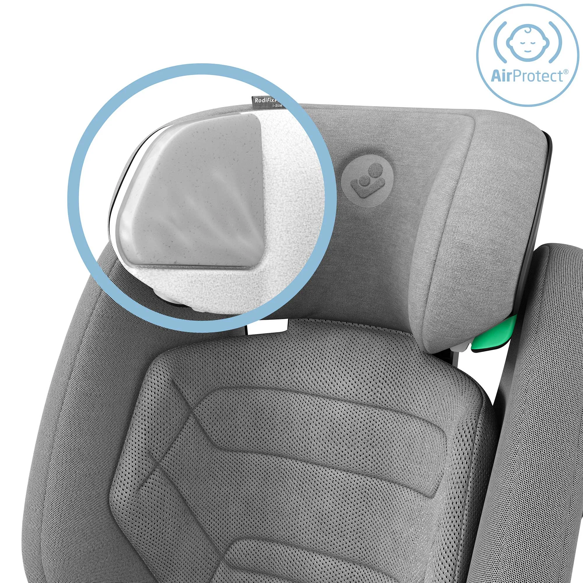 Maxi-Cosi Rodifix Pro 2 i-size Booster Seat in Authentic Grey