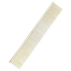 Niira 9" Koda Finishing Comb Gold by Irina Pinkusevich