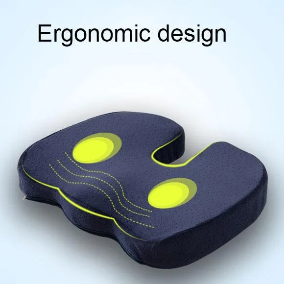 Orthopedic Cool Gel & Memory Foam Enhanced Seat Cushion