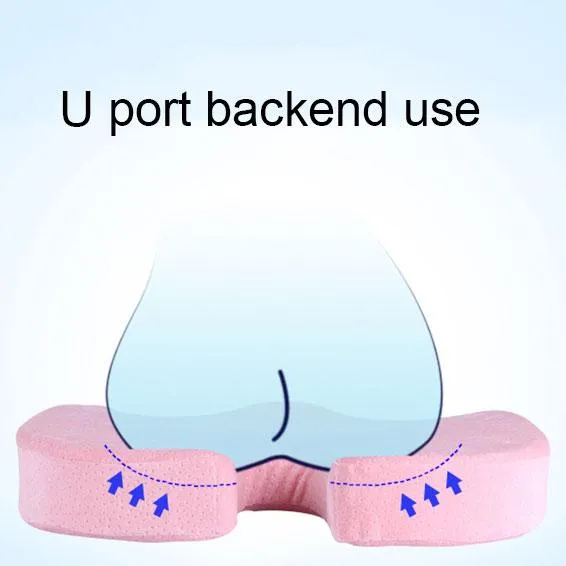 Orthopedic Cool Gel & Memory Foam Enhanced Seat Cushion