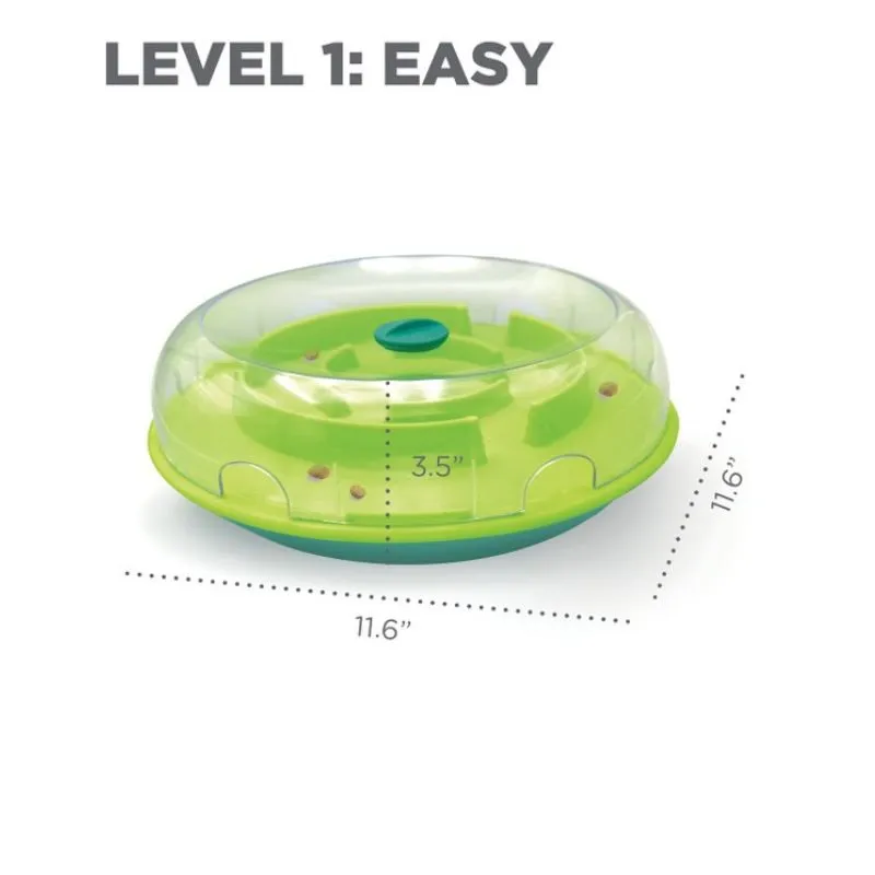 Outward Hound Wobble Bowl Interactive Treat Puzzle Dog Toy Multi