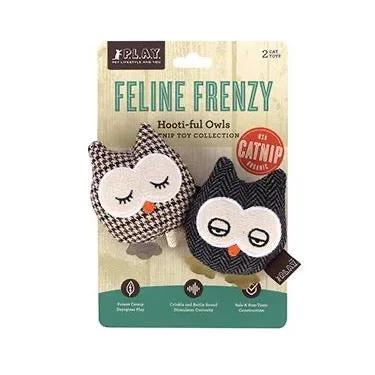 Owls Catnip Toy Set