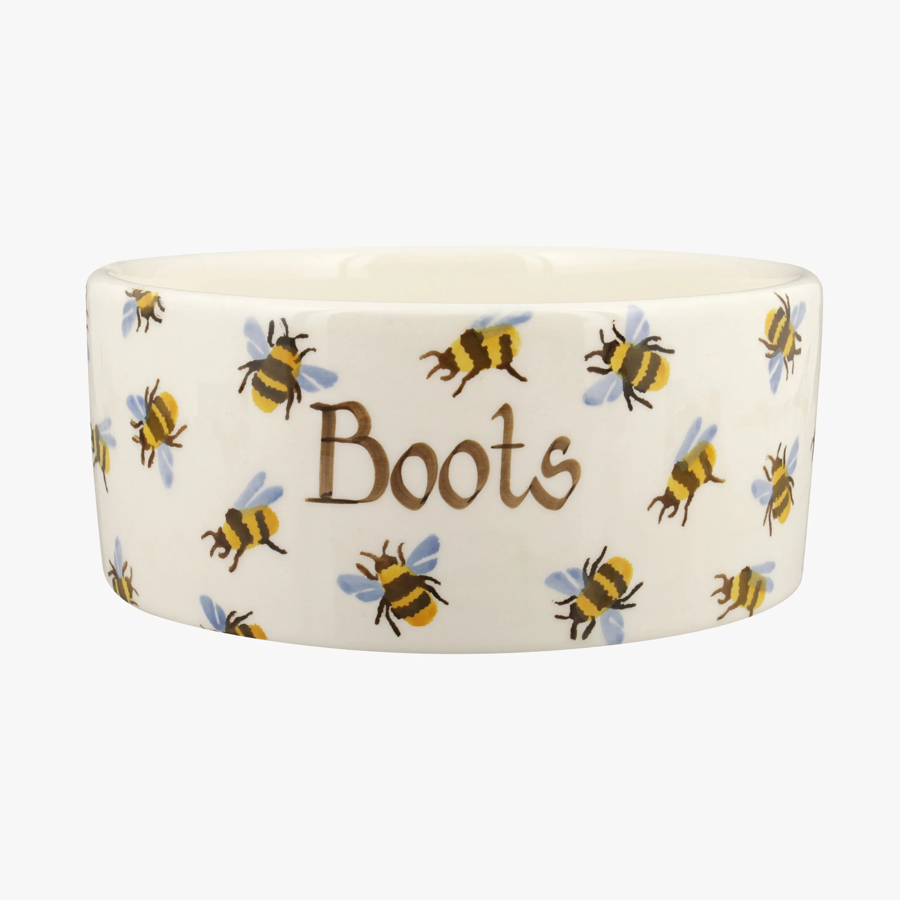 Personalised Bumblebee Large Pet Bowl