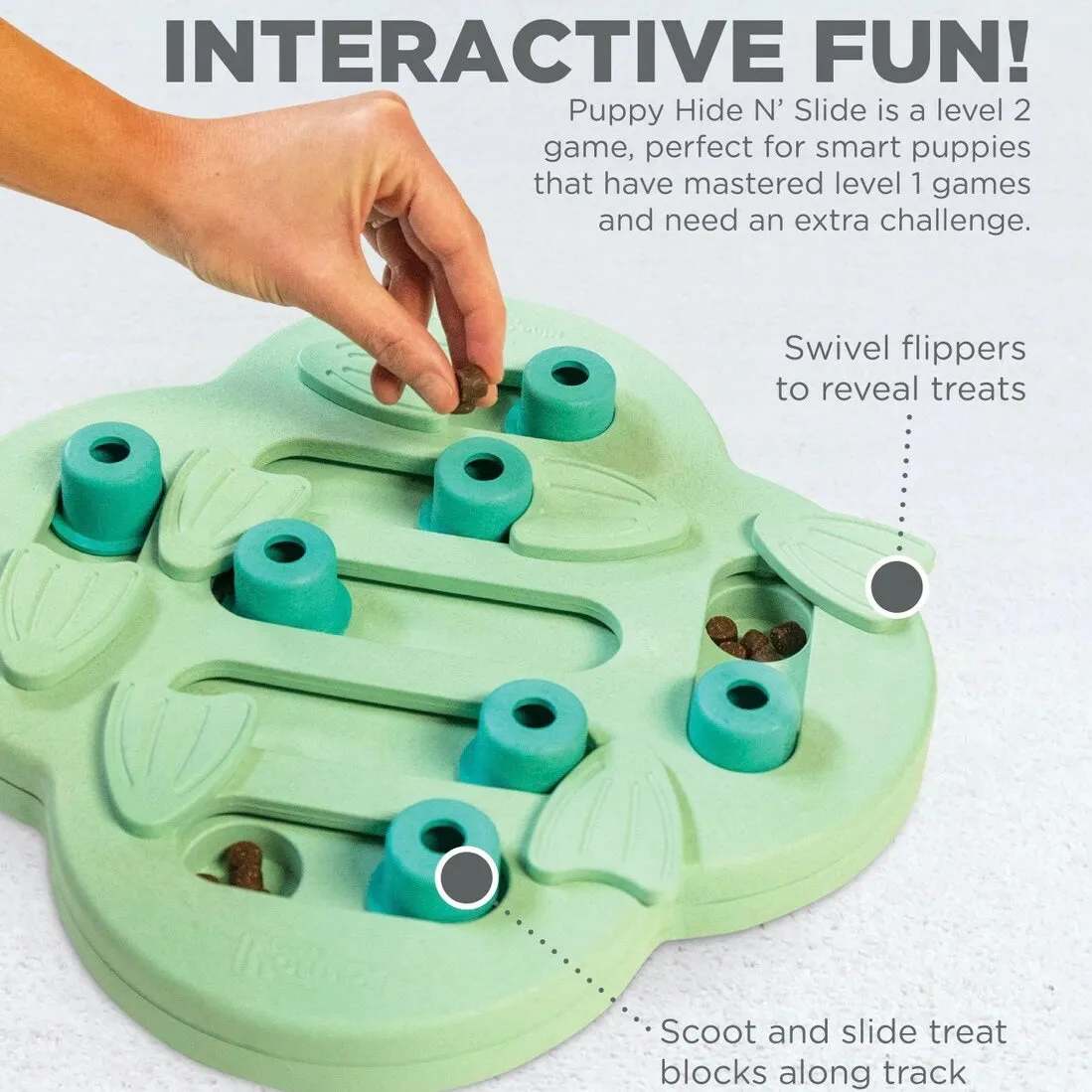 puppy hide n' slide puzzle toy
