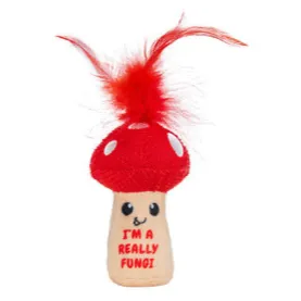 Really Fungi Mushroom Kicker Catnip Toy and Dental Toy for Cats
