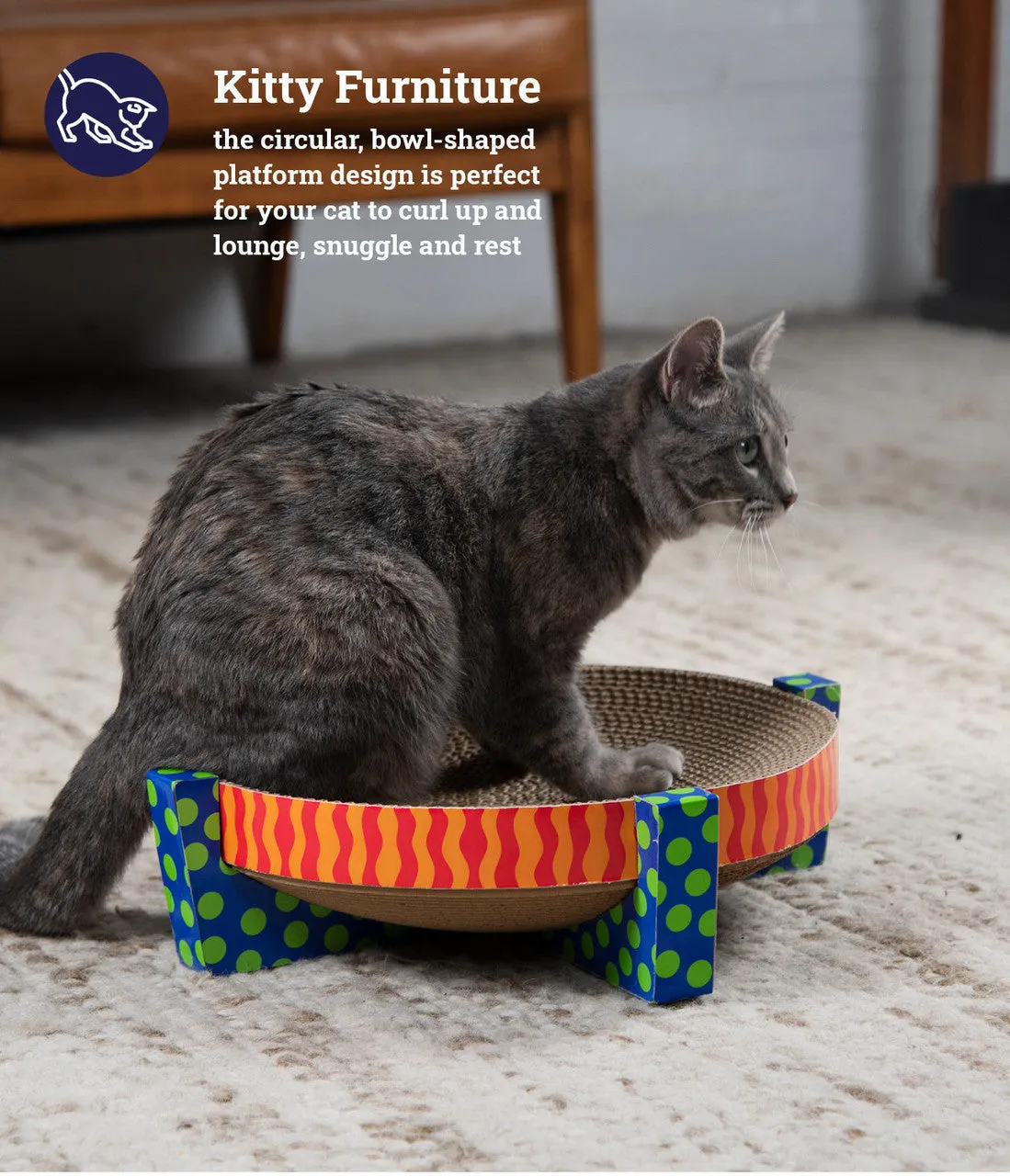 Snuggle & Rest Cat Scratcher