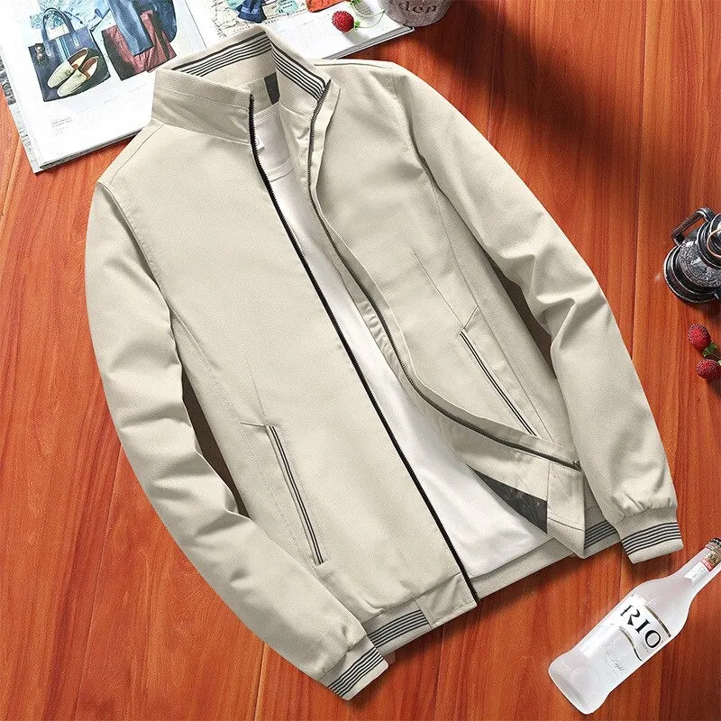 Stylish Casual Thin Slim Baseball Men Jackets