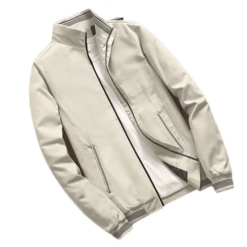 Stylish Casual Thin Slim Baseball Men Jackets