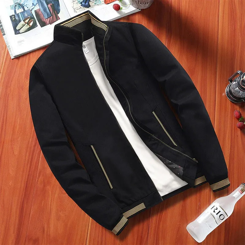 Stylish Casual Thin Slim Baseball Men Jackets
