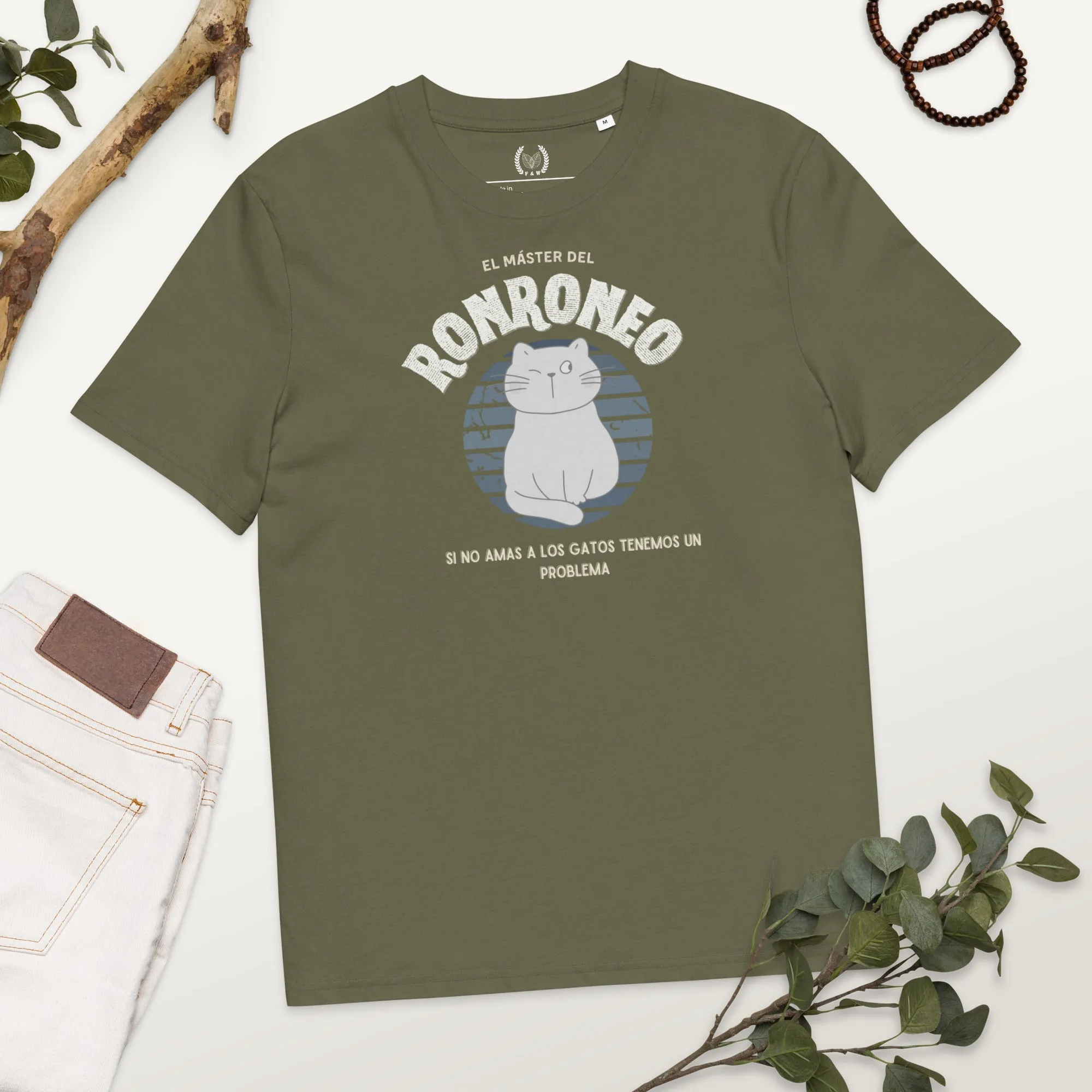The Master of Poring Cat T-Shirt – Perfect for Cat Lovers
