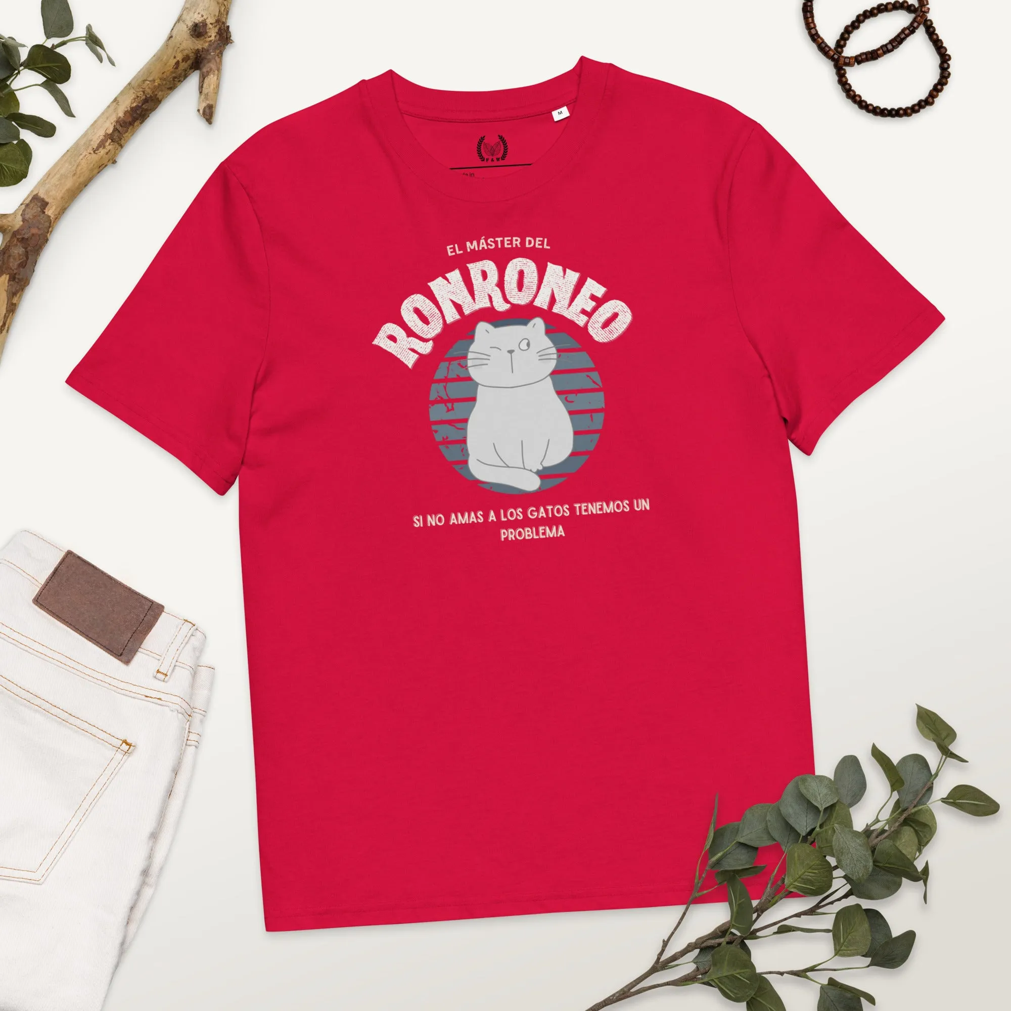 The Master of Poring Cat T-Shirt – Perfect for Cat Lovers
