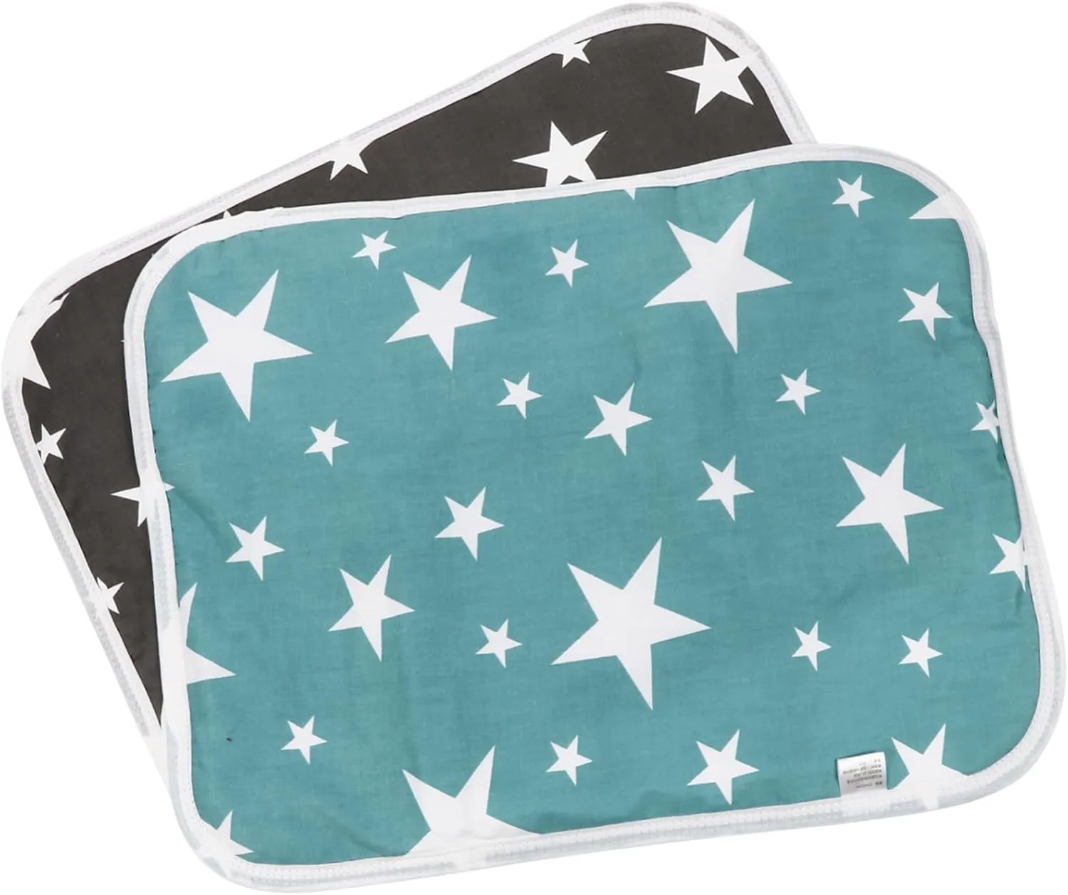 Totority 2Pcs Washable Pet Cage Liners Comfortable Pee Pads for Guinea Pigs Rabbits Animals Durable Training Mats Star Design