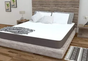 wakeup INDIA Memory Foam Mattress | 10 Years Warranty | Orthopedic Mattress, Double Bed Medium Firm Mattresses | Memory Foam 6 inch Mattresses (Double Size-72x48x6 inches, White)