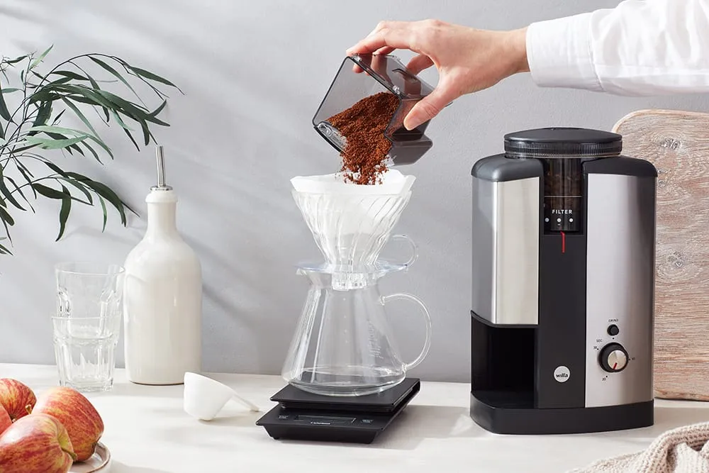 Wilfa Svart Coffee Grinder (Silver) - Bundle of 9
