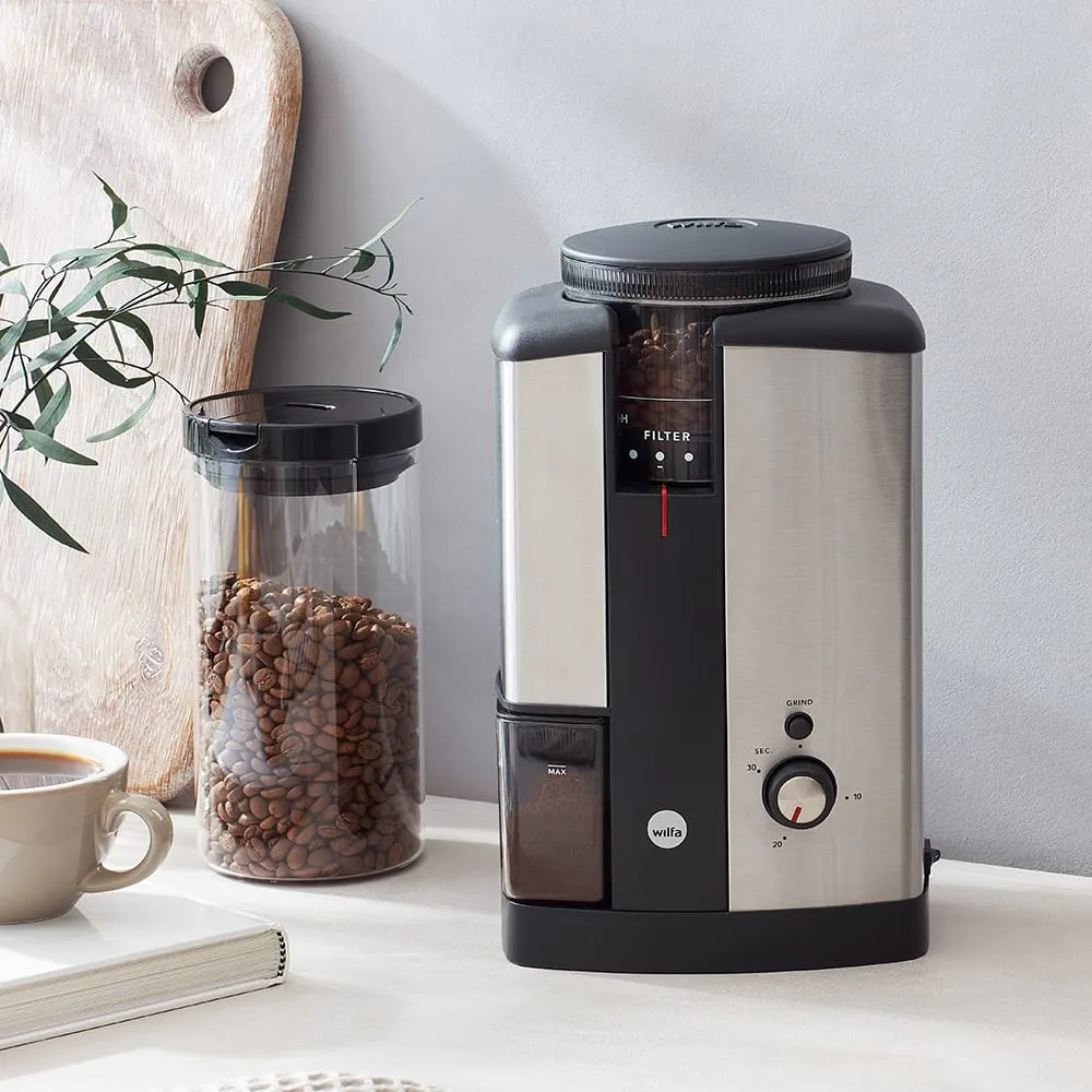 Wilfa Svart Coffee Grinder (Silver) - Bundle of 9