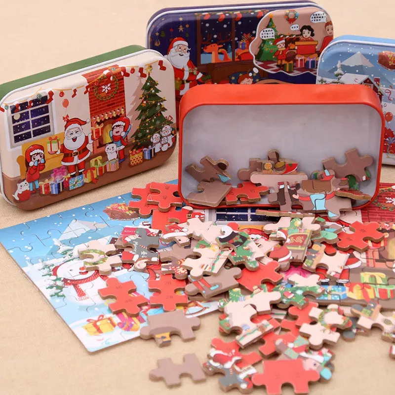 Wooden Child Puzzle Set