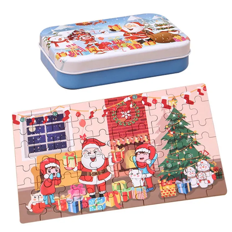 Wooden Child Puzzle Set