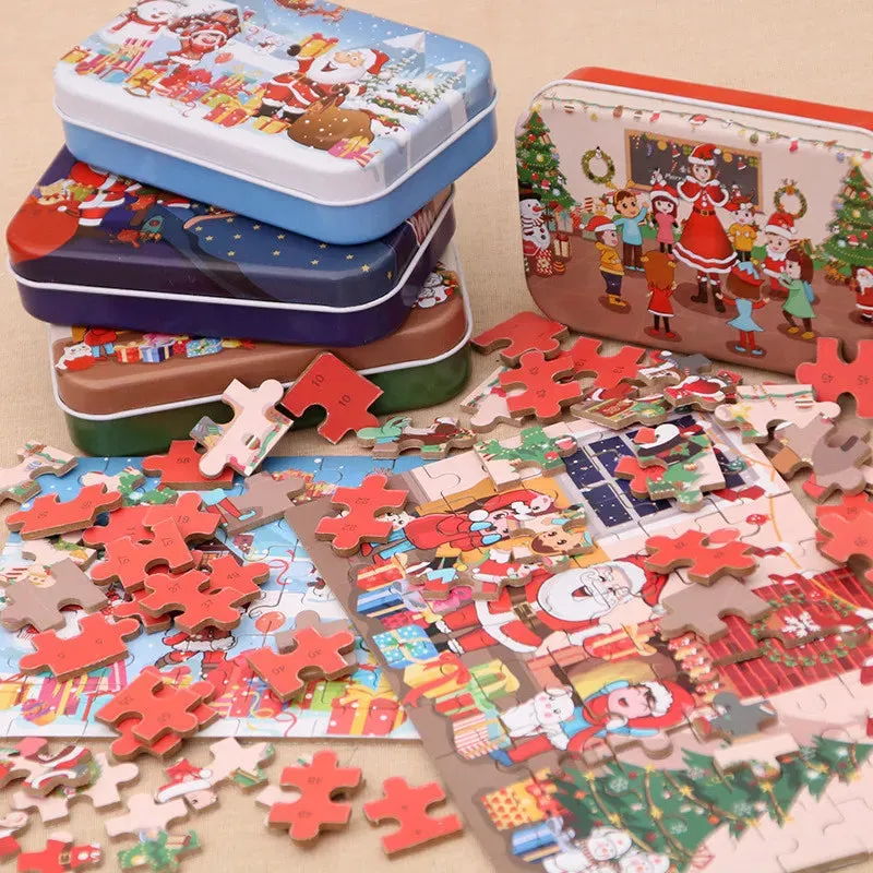 Wooden Child Puzzle Set